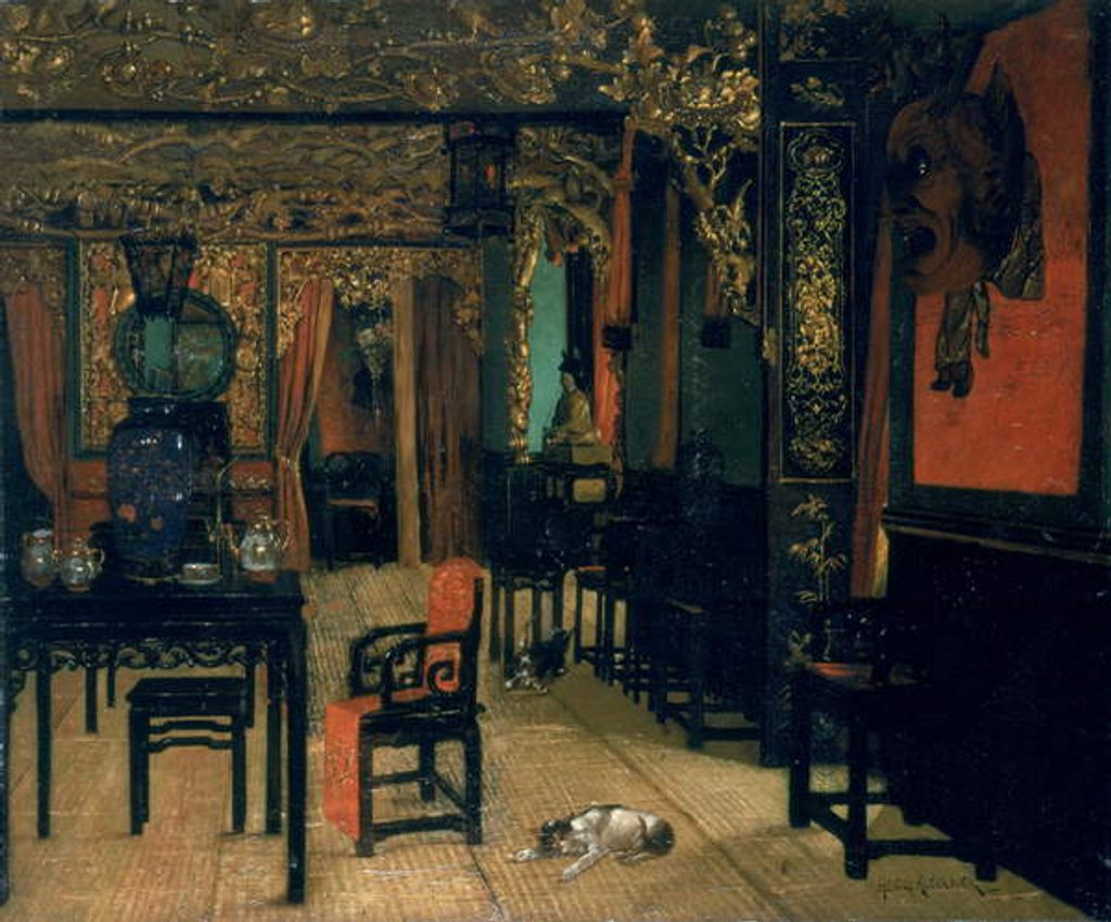 Detail of Chinese Interior by Henry Alexander
