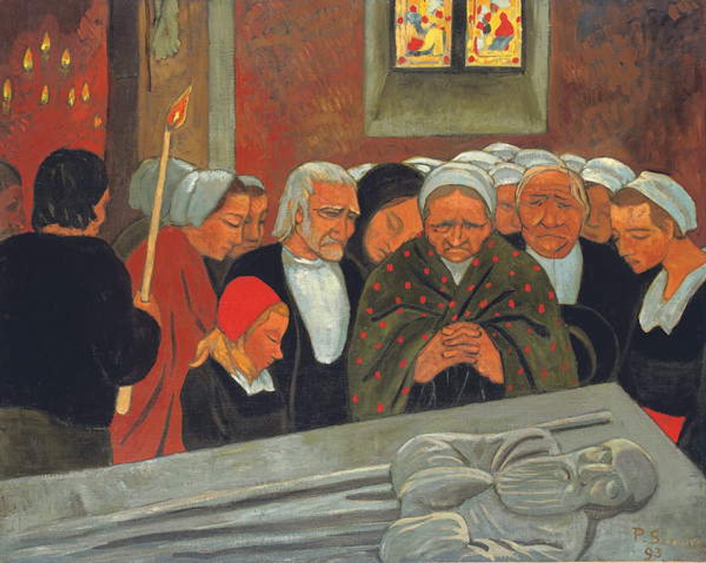 Detail of Prayer to Saint Herbot, or The Pardon, 1893 by Paul Serusier