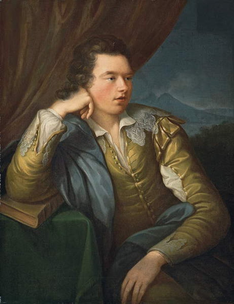 Detail of Portrait of John Campbell by Angelica Kauffman