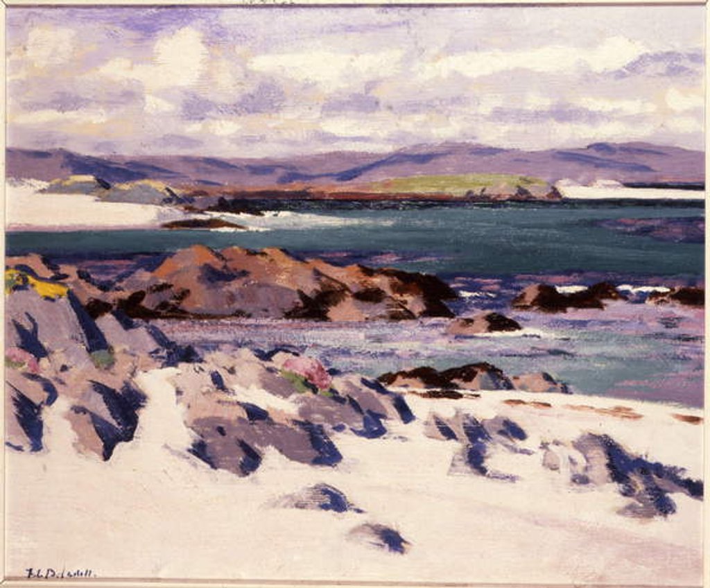 Detail of White Sands, Iona by Francis Campbell Boileau Cadell