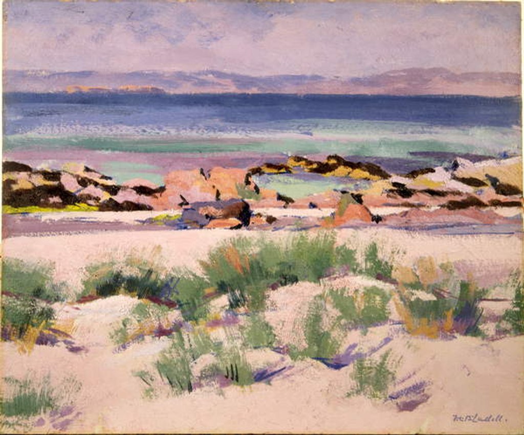 Detail of On the Shore, Iona by Francis Campbell Boileau Cadell