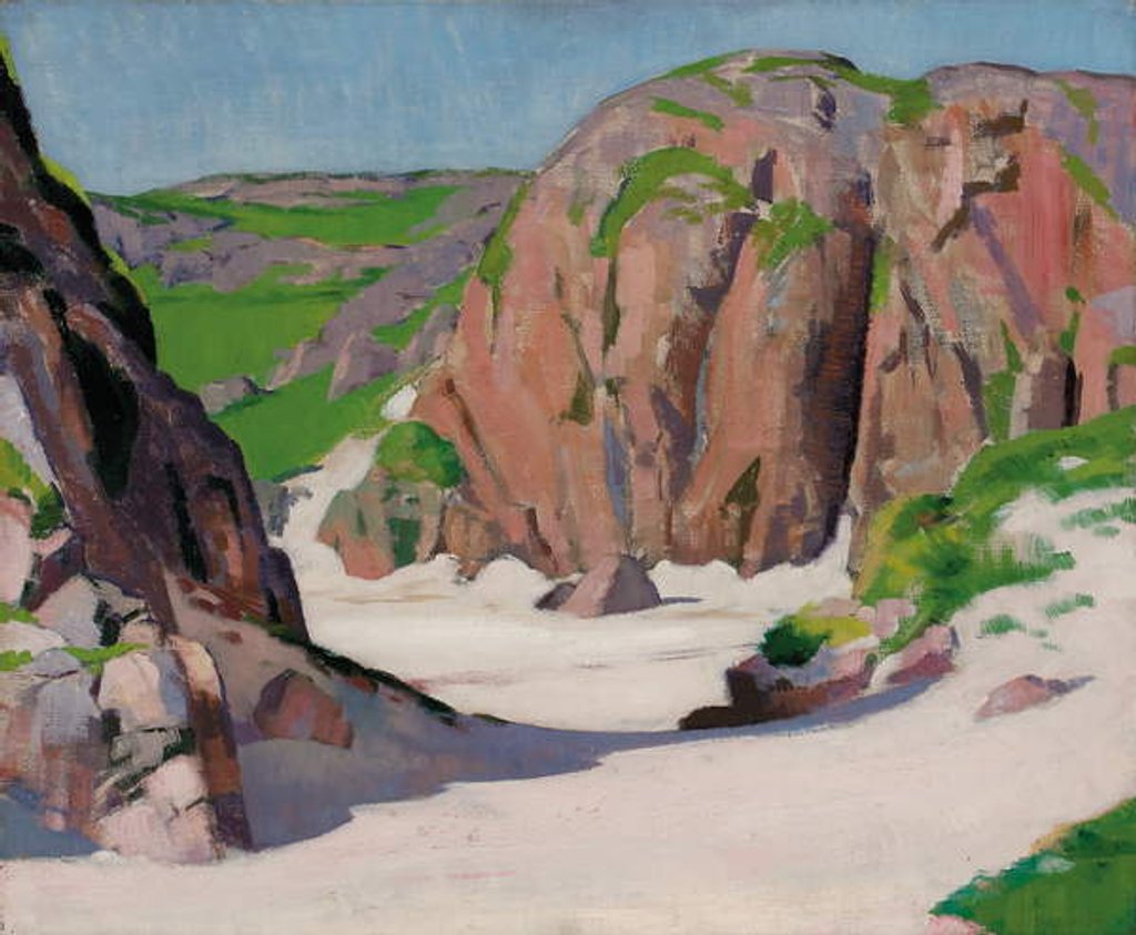 Detail of Port Bhan, Iona, c.1922 by Francis Campbell Boileau Cadell