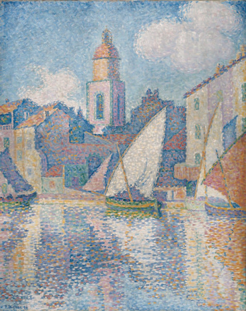 Detail of Steeple of Saint Tropez, 1896 by Paul Signac