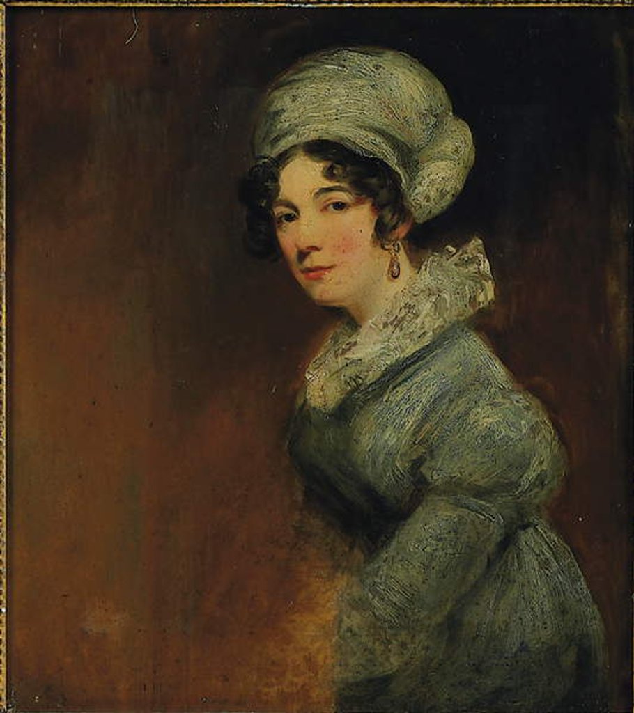 Detail of Portrait of Sarah Spencer, wife of William, 3rd Baron Lyttelton by John Jackson