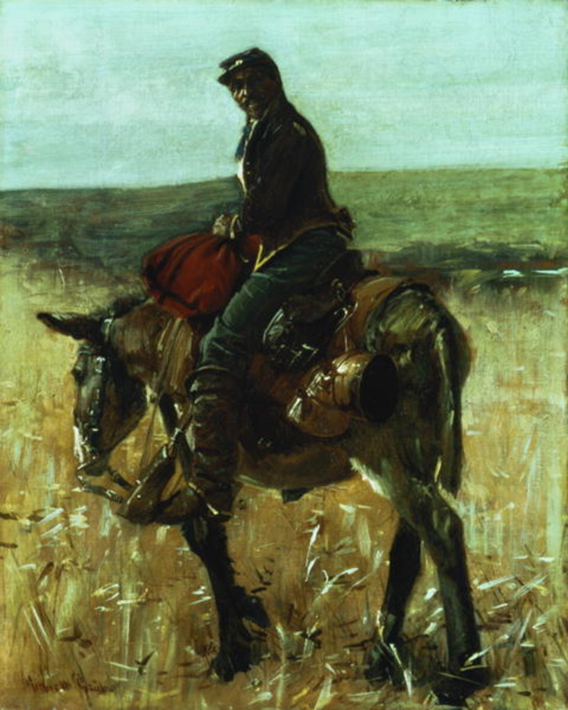 Detail of Union Soldier by Gilbert Gaul