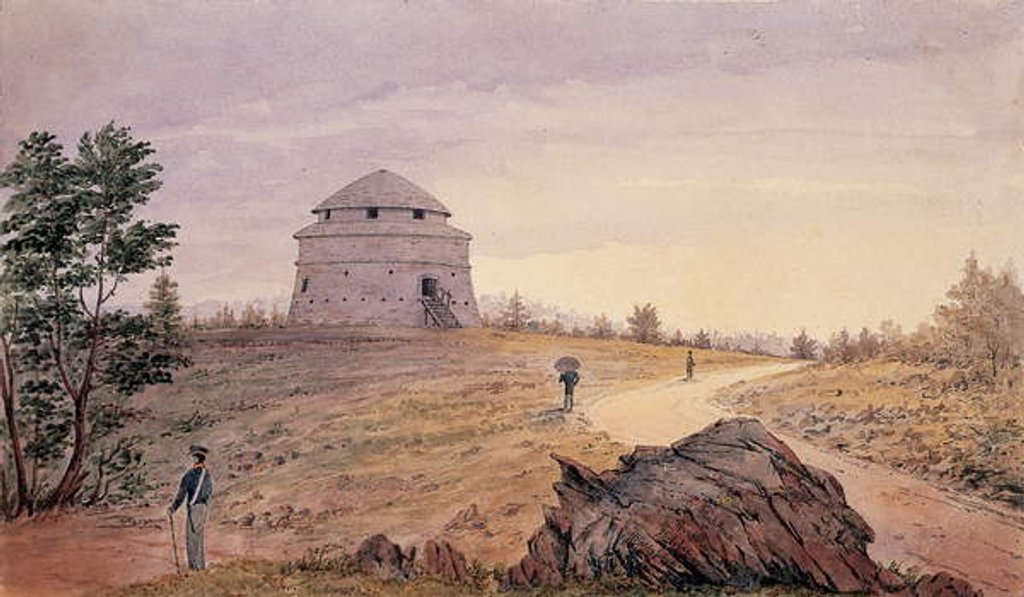 Detail of View in Nova Scotia by Captain Seymour