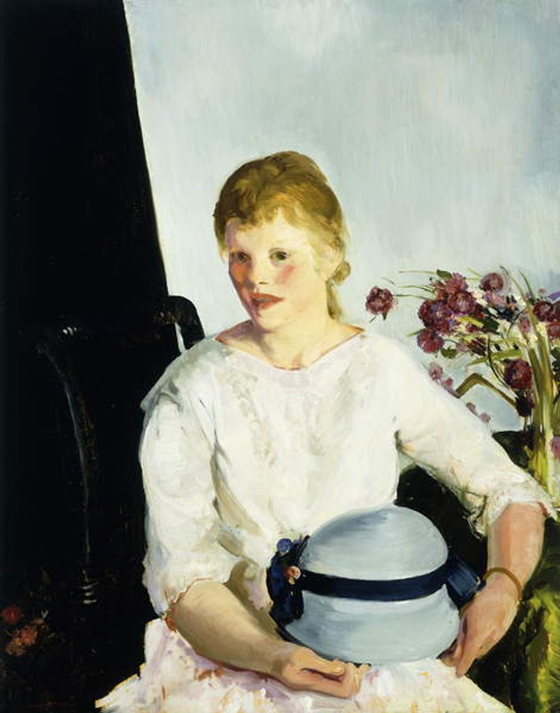 Detail of Lillian by George Wesley Bellows