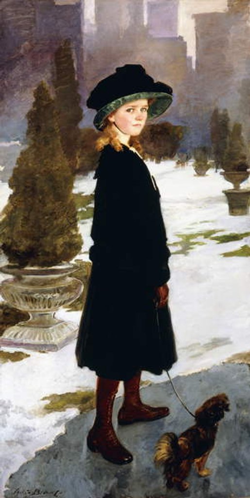 Detail of Portrait of Alice Davison by Cecilia Beaux