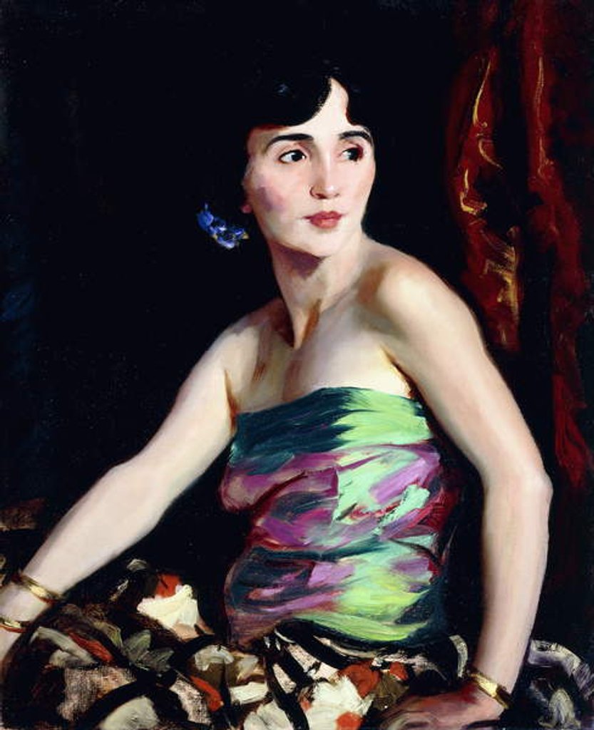 Detail of Isolina Maldonado - Spanish Dancer, 1921 by Robert Cozad Henri