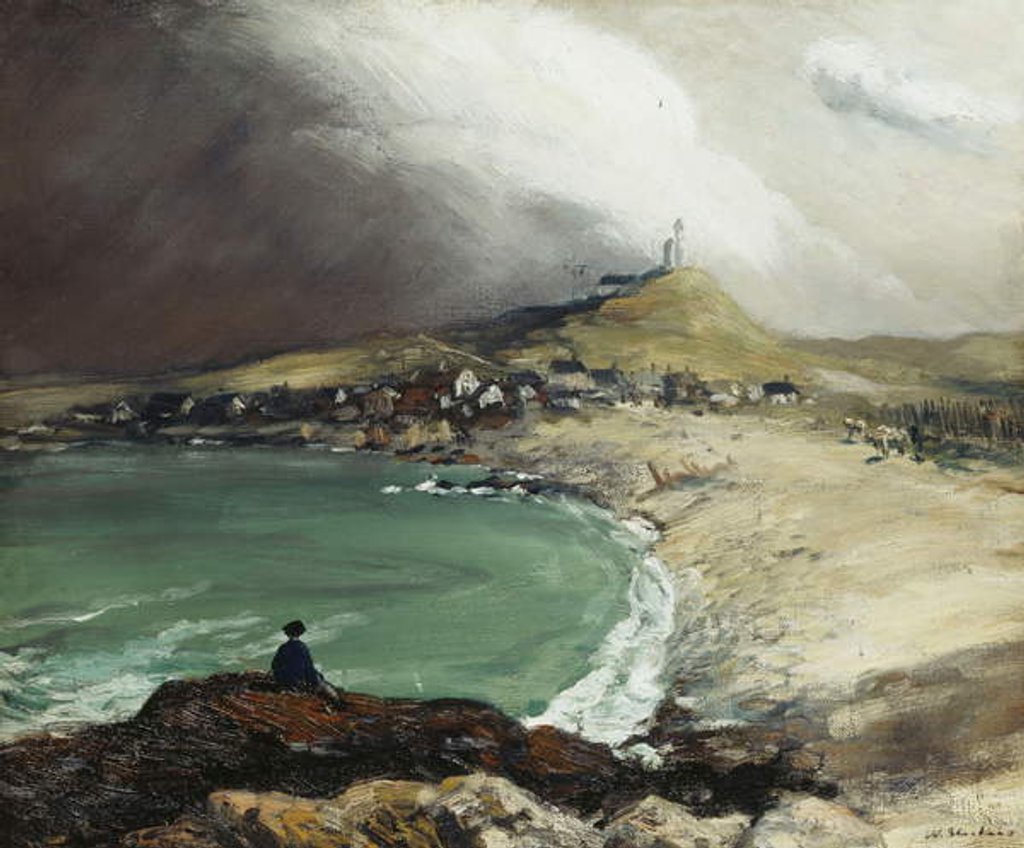 Detail of Cap Noir, St. Pierre, 1902 by William James Glackens
