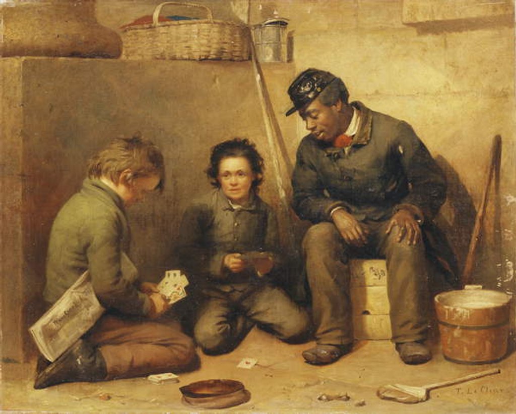 Detail of High-Jack-Game, c.1861 by Thomas le Clear