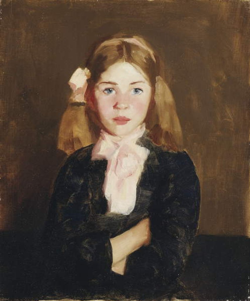 Detail of Nora, 1913 by Robert Cozad Henri