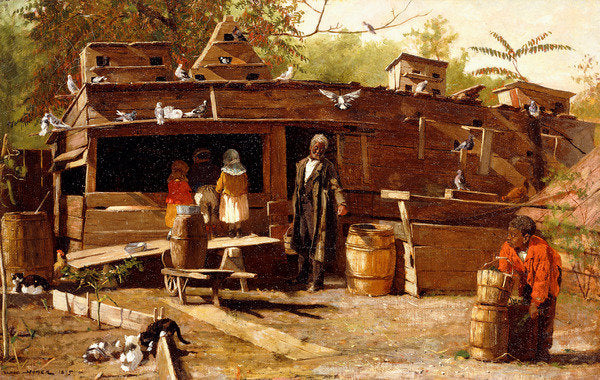 Detail of Uncle Ned at Home, 1875 by Winslow Homer