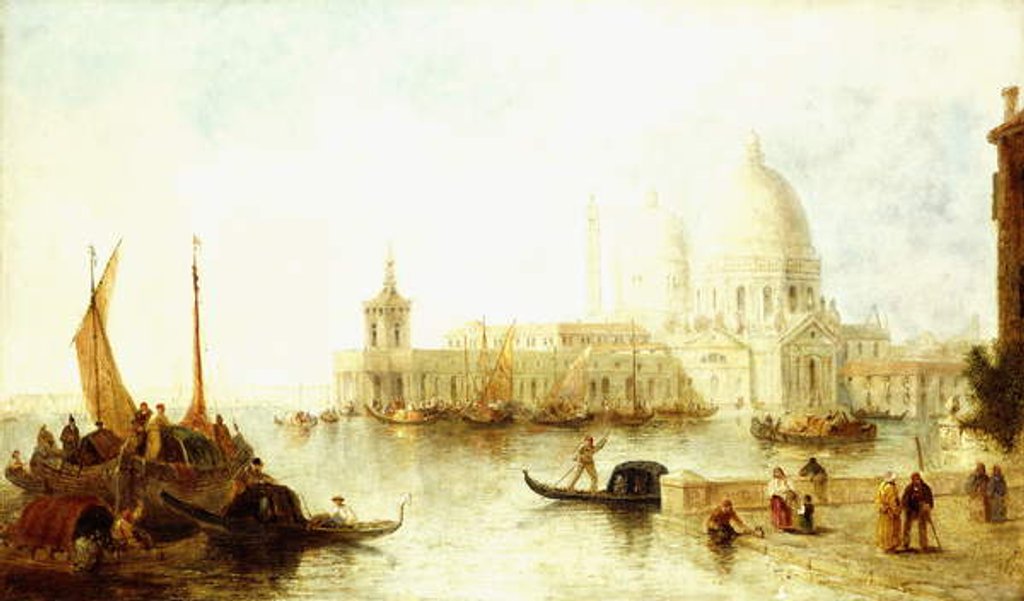 Detail of Venice, 1889 by Thomas Moran