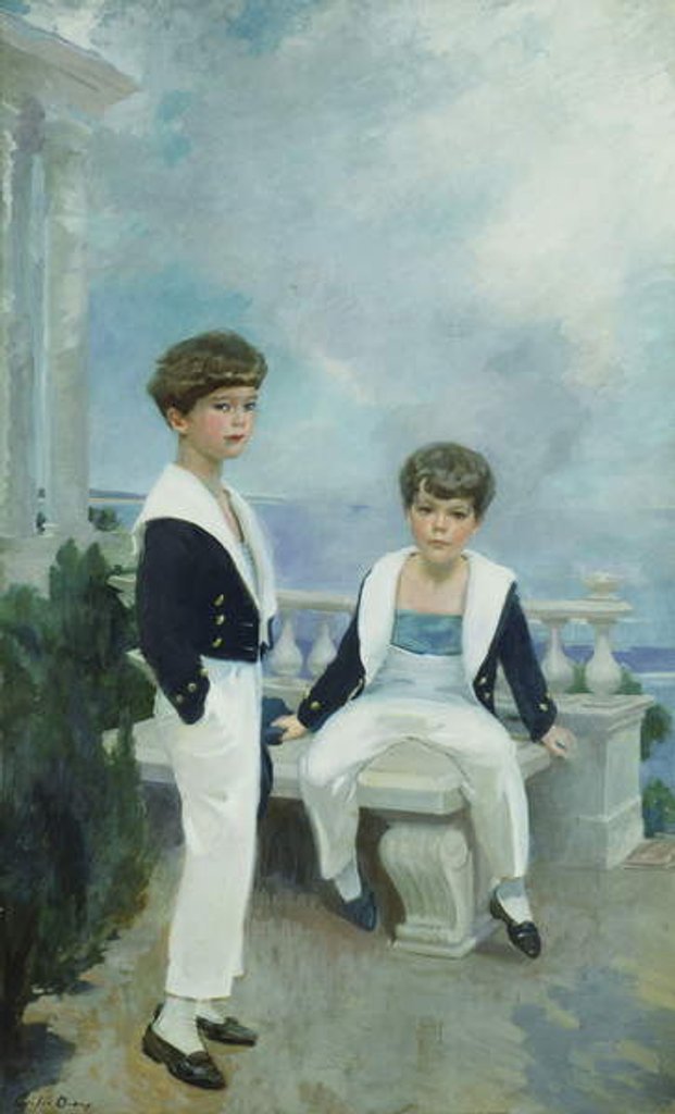 Detail of The Velie Boys, c.1913 by Cecilia Beaux