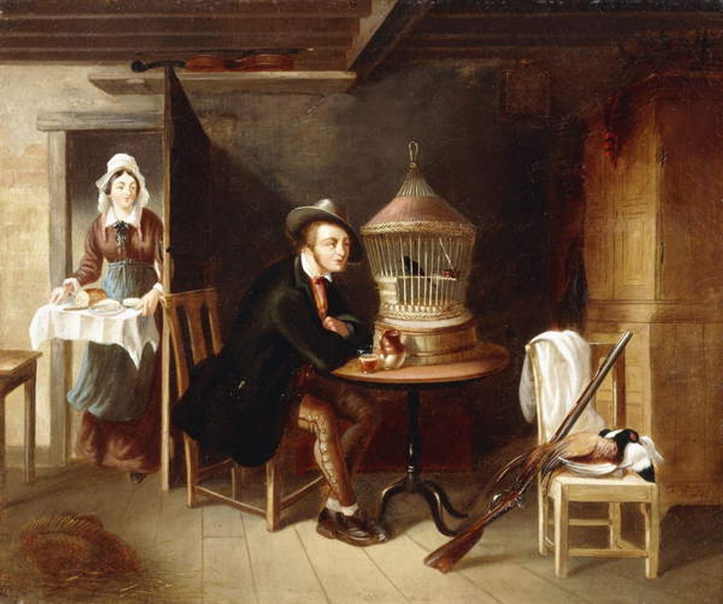 Detail of His Favourite Pet, 1883 by Frederick Rondel