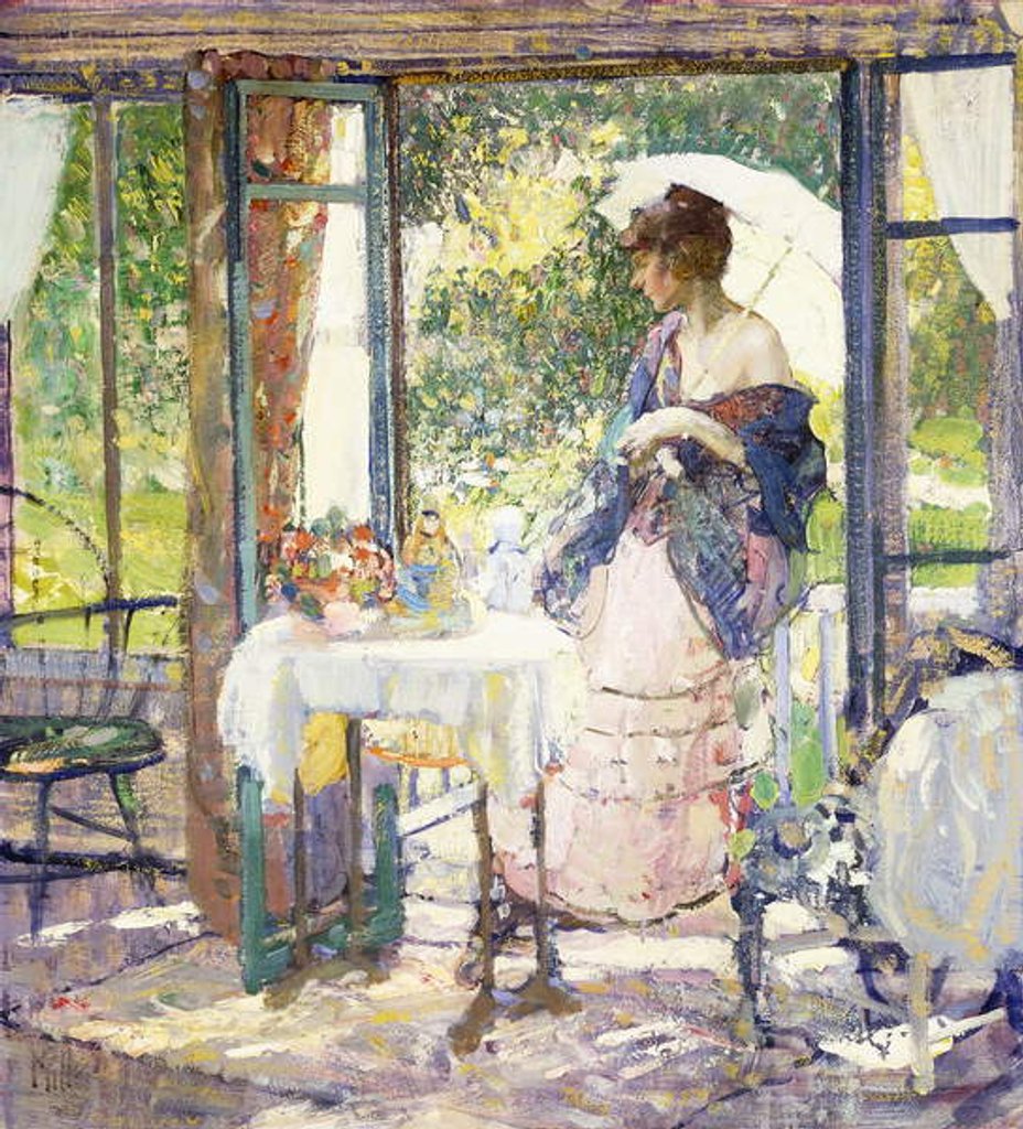 Detail of The Sun Room by Richard Emil Miller