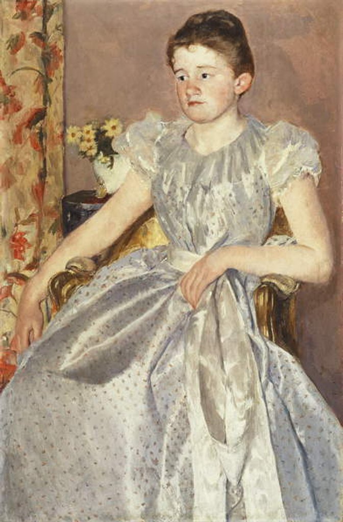 Detail of Katharine Kelso Cassatt by Mary Stevenson Cassatt