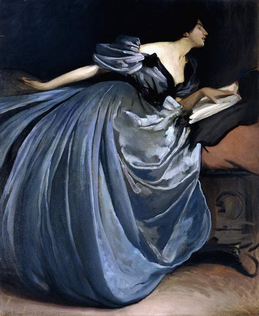 Detail of Alathea, 1895 by John White Alexander