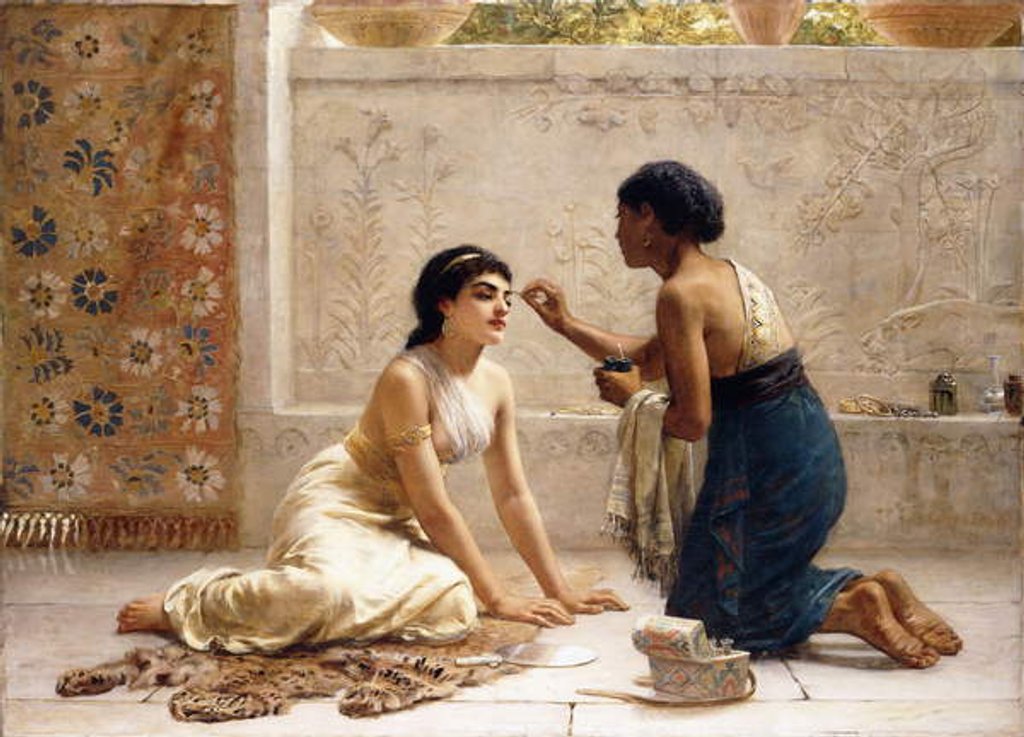 Detail of An Ancient Custom, 1876 by Edwin Longsden Long