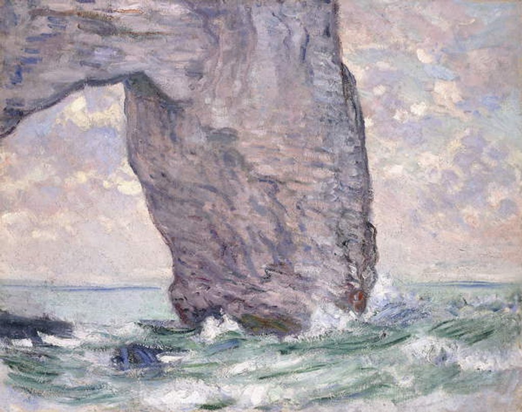 Detail of The Manneporte seen from Below, 1883 by Claude Monet