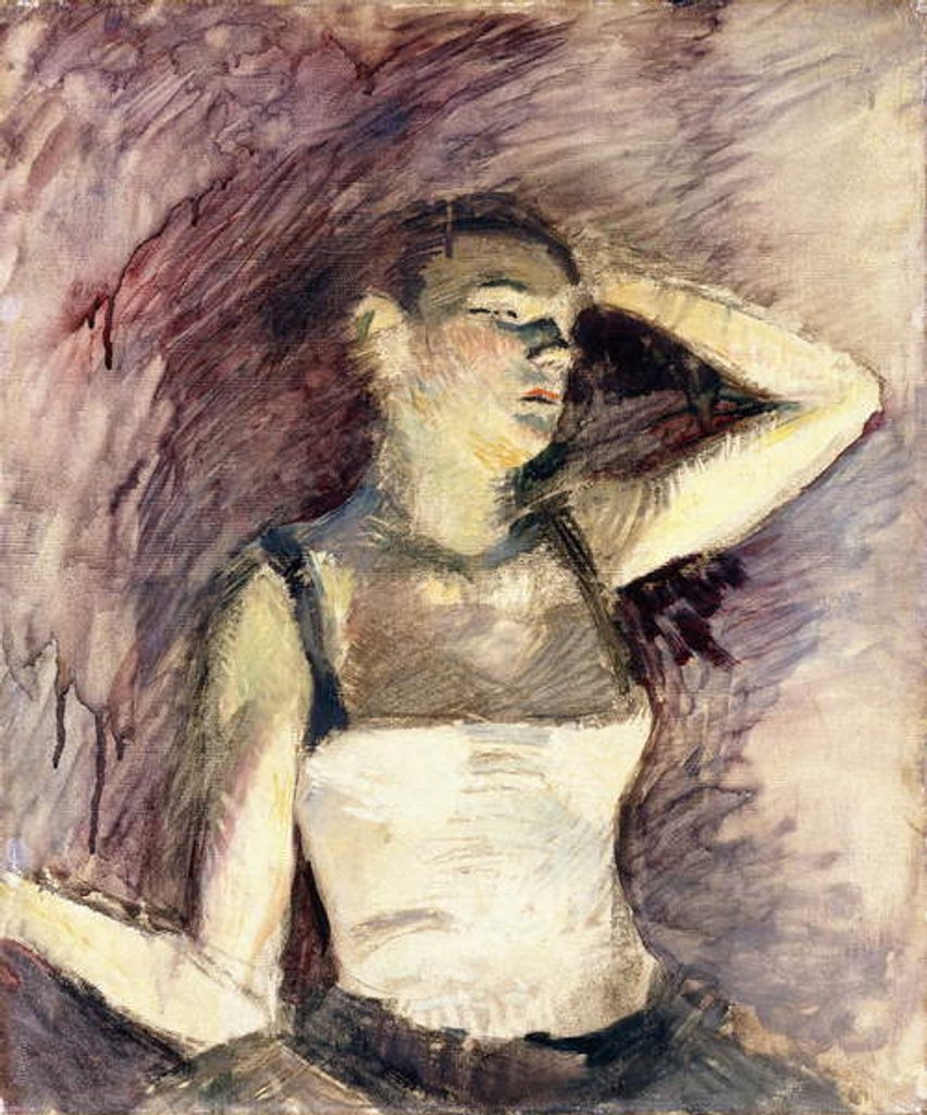 Detail of Study of a Dancer, 1888 by Henri de Toulouse-Lautrec
