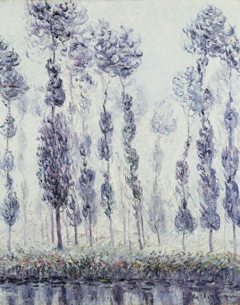 Detail of Poplars on the Eure, 1900 by Gustave Loiseau