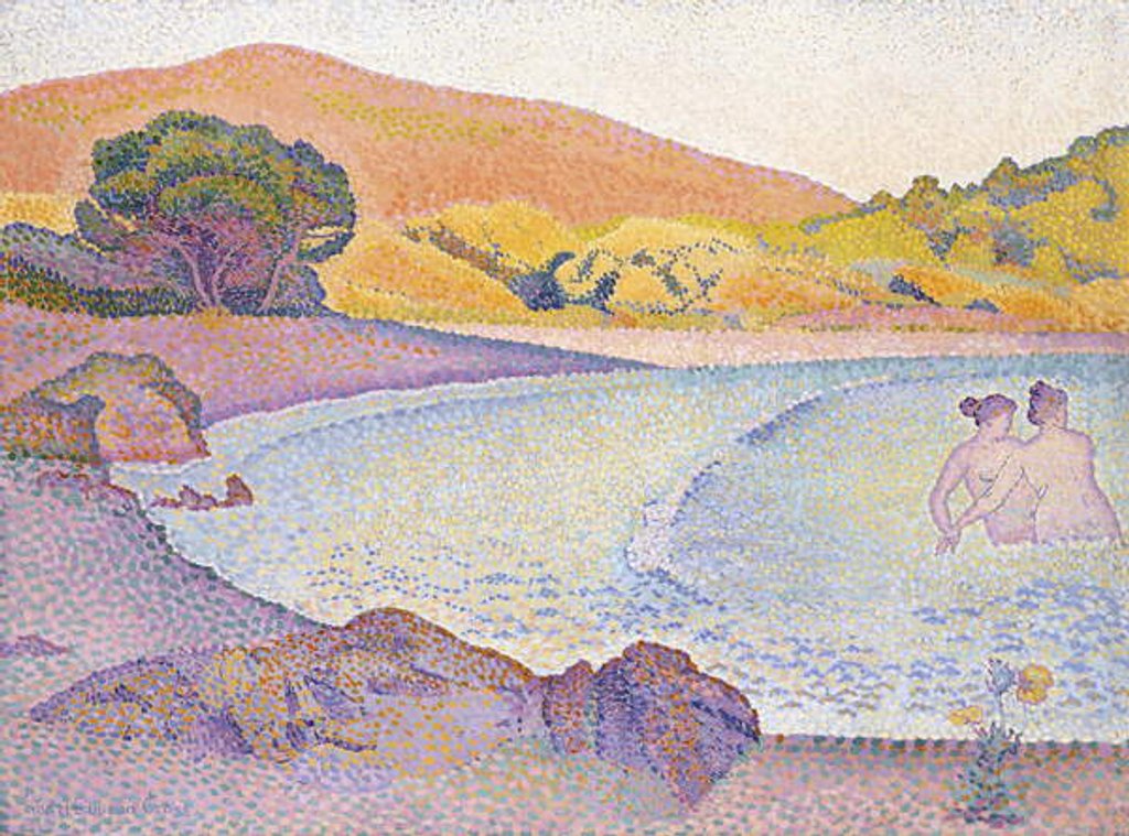 Detail of Bathers, c.1892-95 by Henri-Edmond Cross