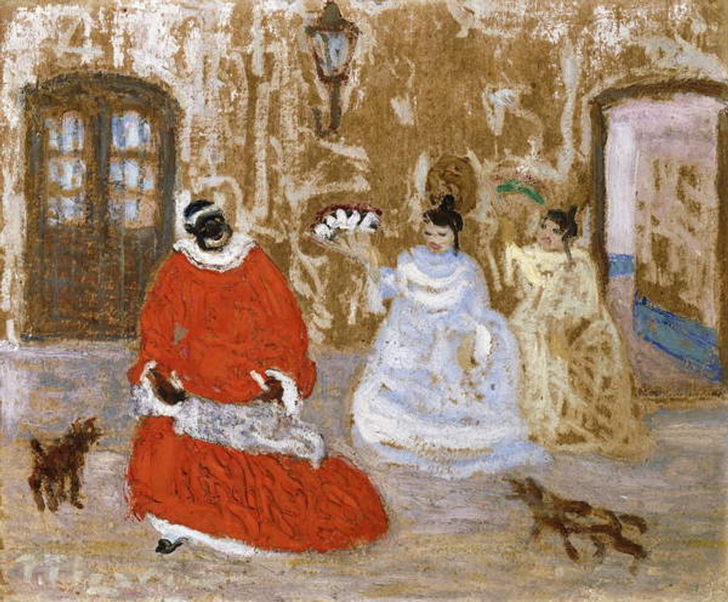 Detail of House Recommendations to the Slave Queen, 1932 by Pedro Figari