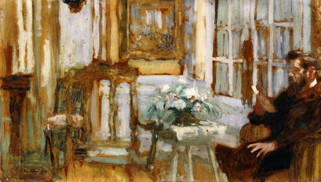 Detail of Monsieur Arthur Fontaine in his Living Room, 1904 by Edouard Vuillard