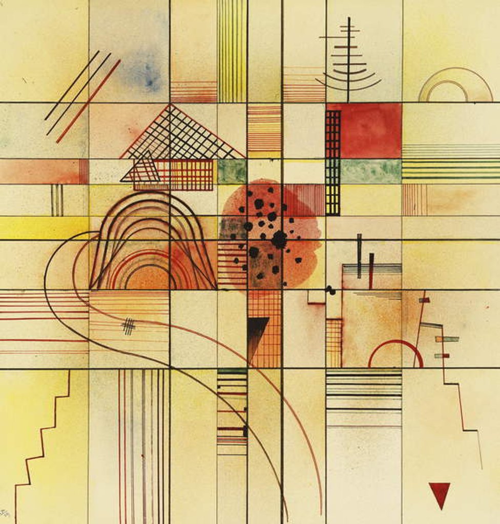 Detail of Varied Rectangles, 1929 by Wassily Kandinsky