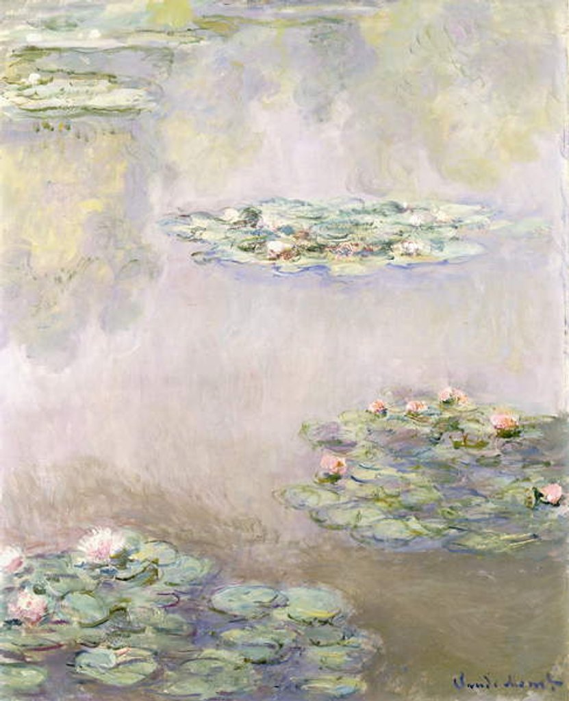 Detail of Nympheas, 1908 by Claude Monet