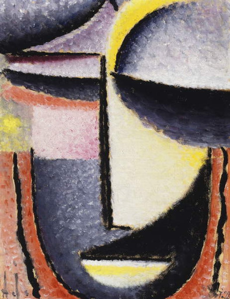 Detail of Inner Sight, 1928 by Alexej von Jawlensky