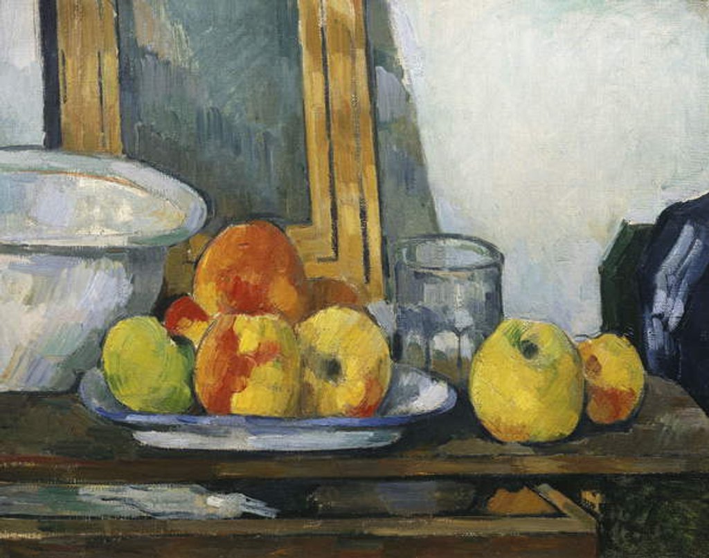 Detail of Still Life with Open Drawer, c.1879-1882 by Paul Cezanne