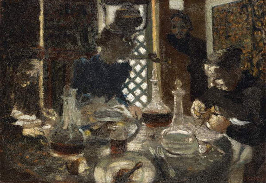 Detail of A Table, 1892 by Edouard Vuillard