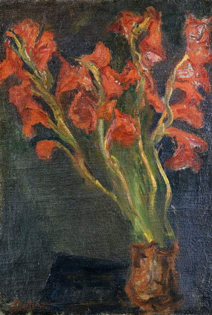 Detail of Gladioli, c.1919 by Chaim Soutine