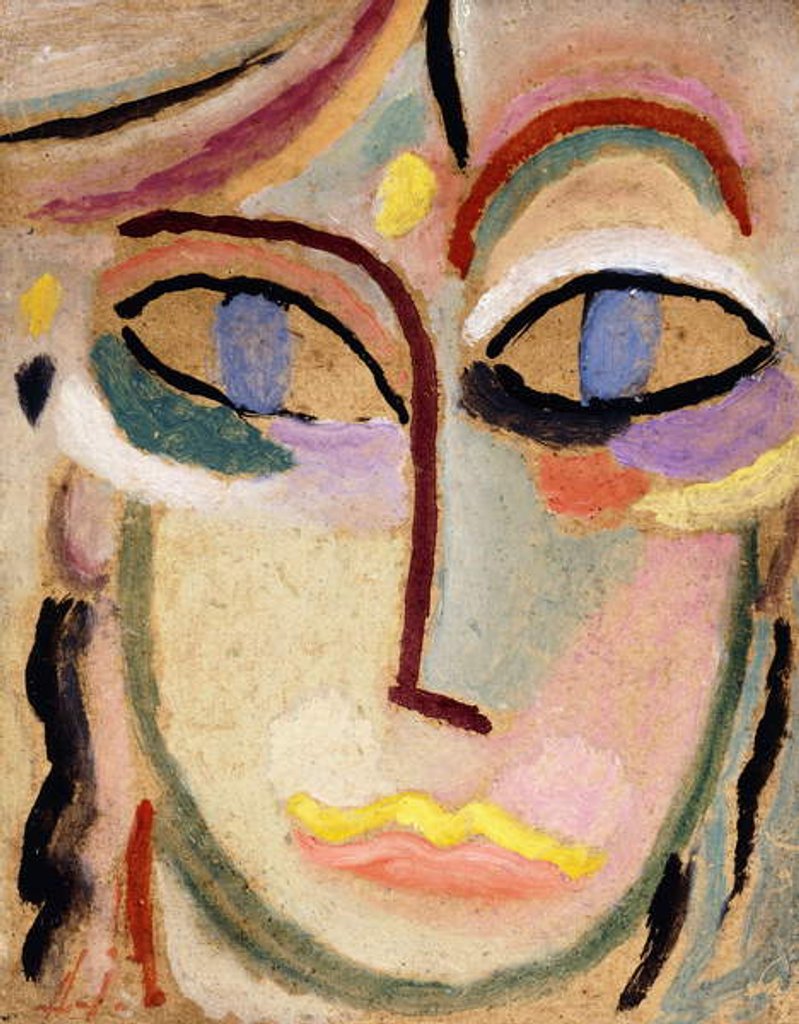 Detail of Woman's Head, c.1922 by Alexej von Jawlensky