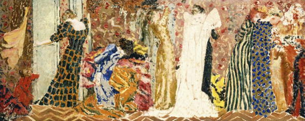 Detail of The Sewing Workshop I, 1892 by Edouard Vuillard