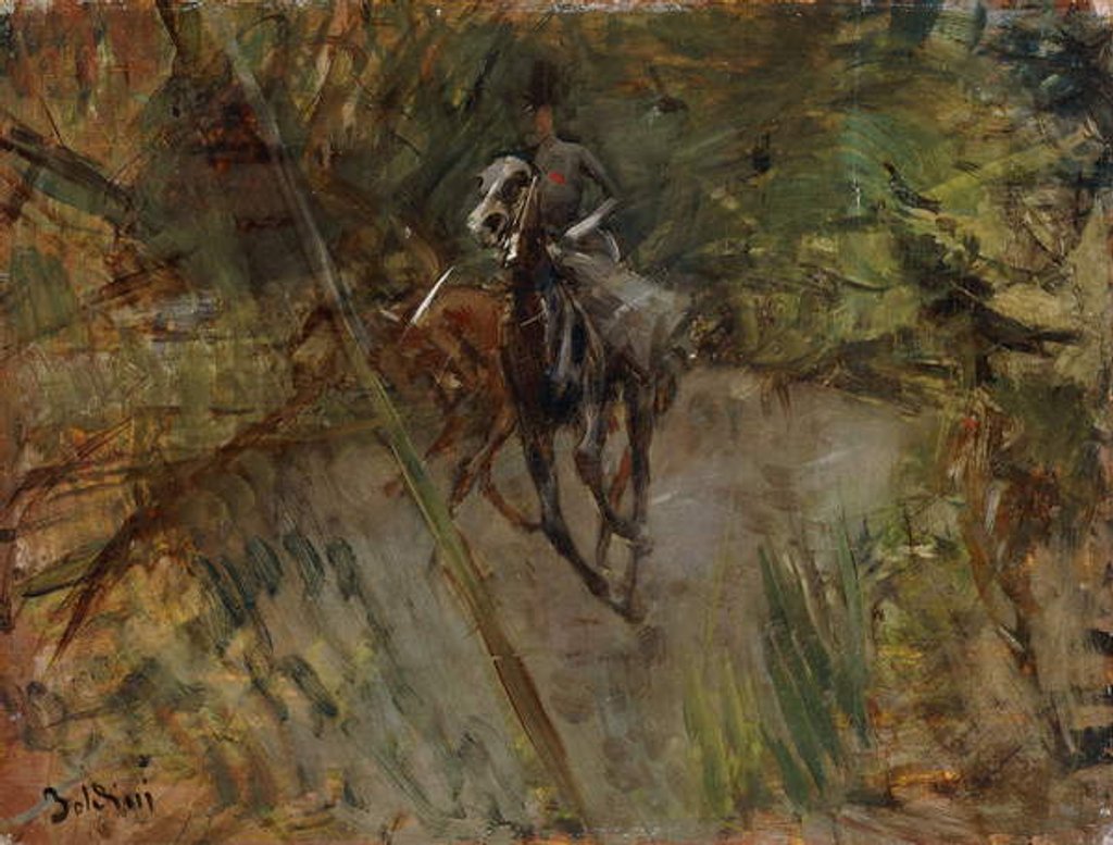 Detail of Amazzone, 1883 by Giovanni Boldini