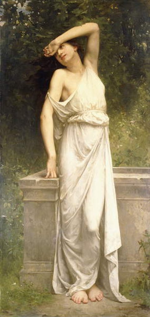 Detail of A Classical Beauty by a Well by William-Adolphe Bouguereau