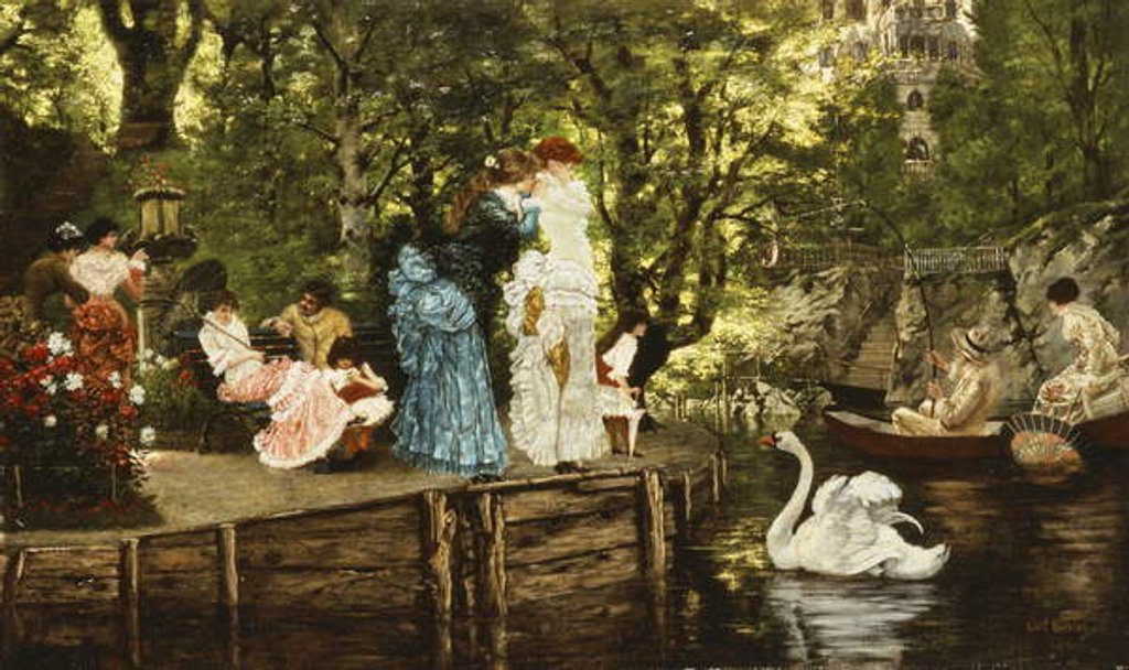 Detail of Summer by Carl Kahler