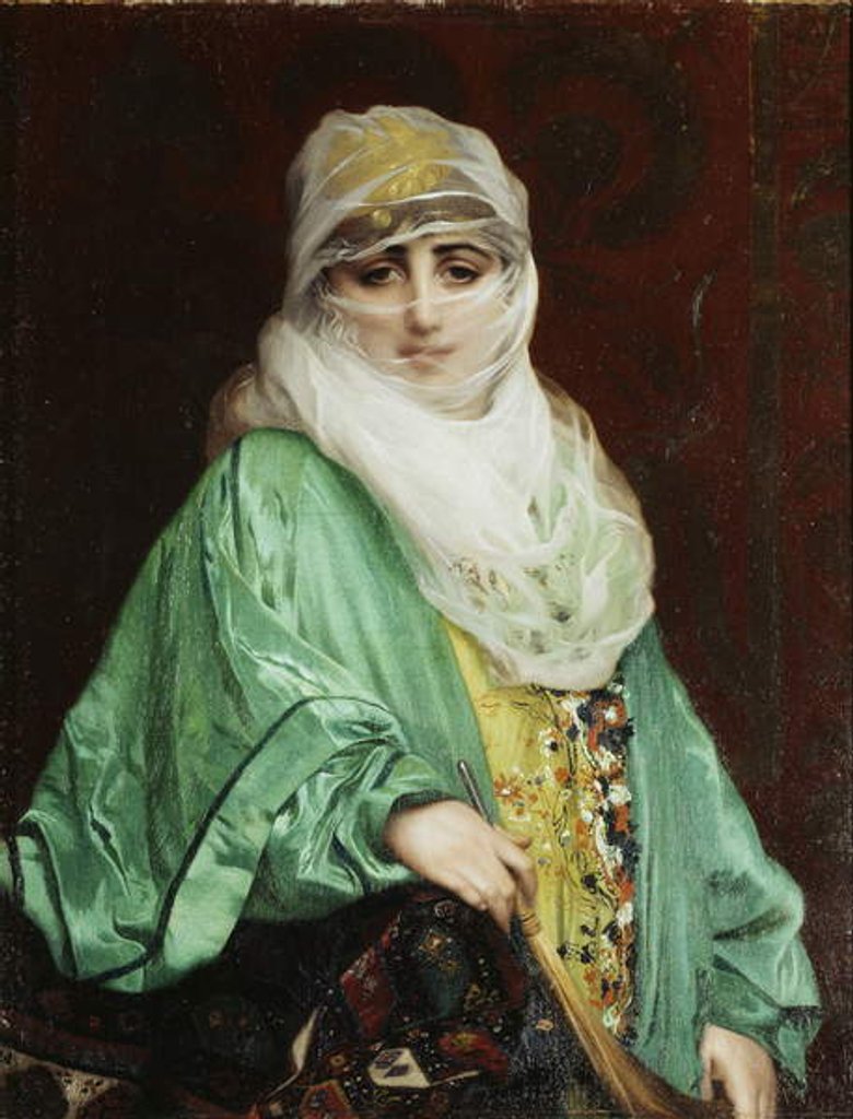 Detail of Woman from Constantinople, standing, c.1876 by Jean Leon Gerome