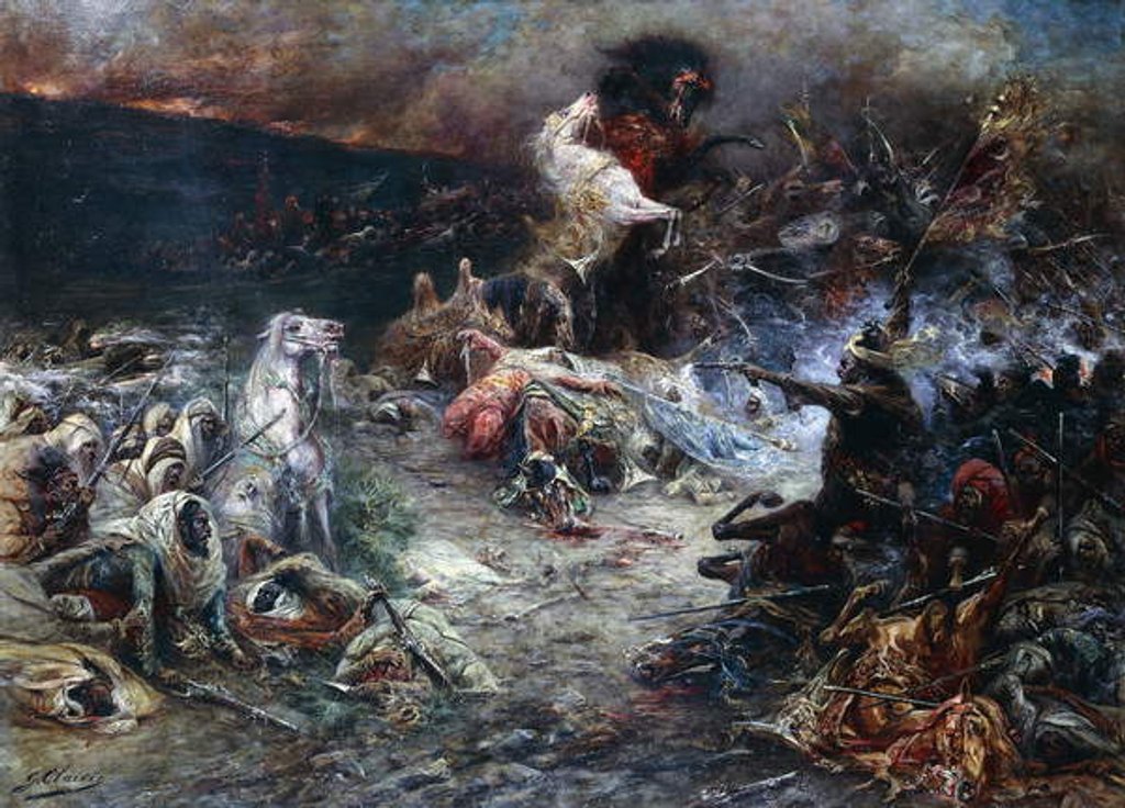 Detail of The Carnage by Georges Clairin