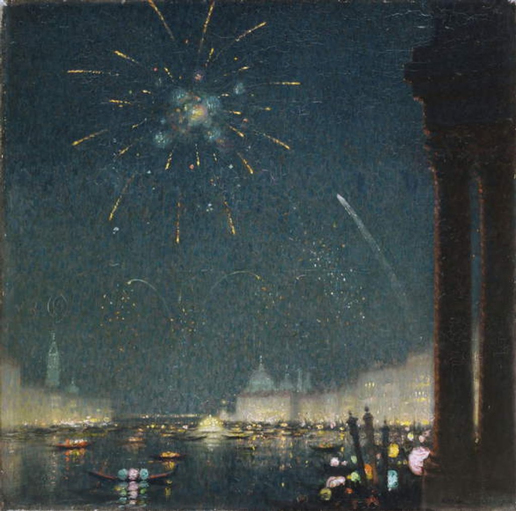 Detail of Venetian Carnival by David Ericson