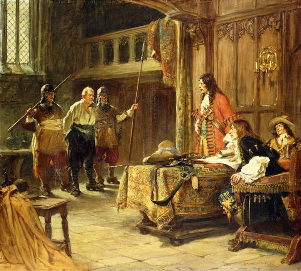 Detail of The Spy, by Arthur David McCormick