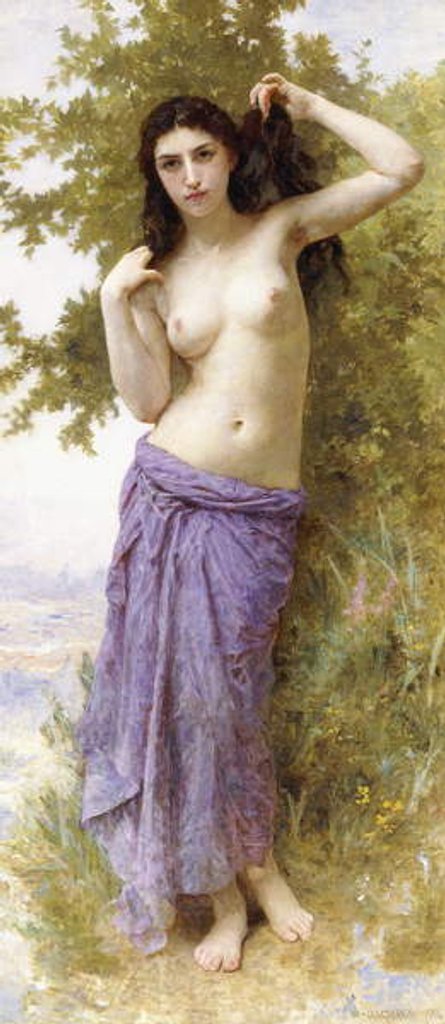 Detail of Roman Beauty, 1904 by William-Adolphe Bouguereau