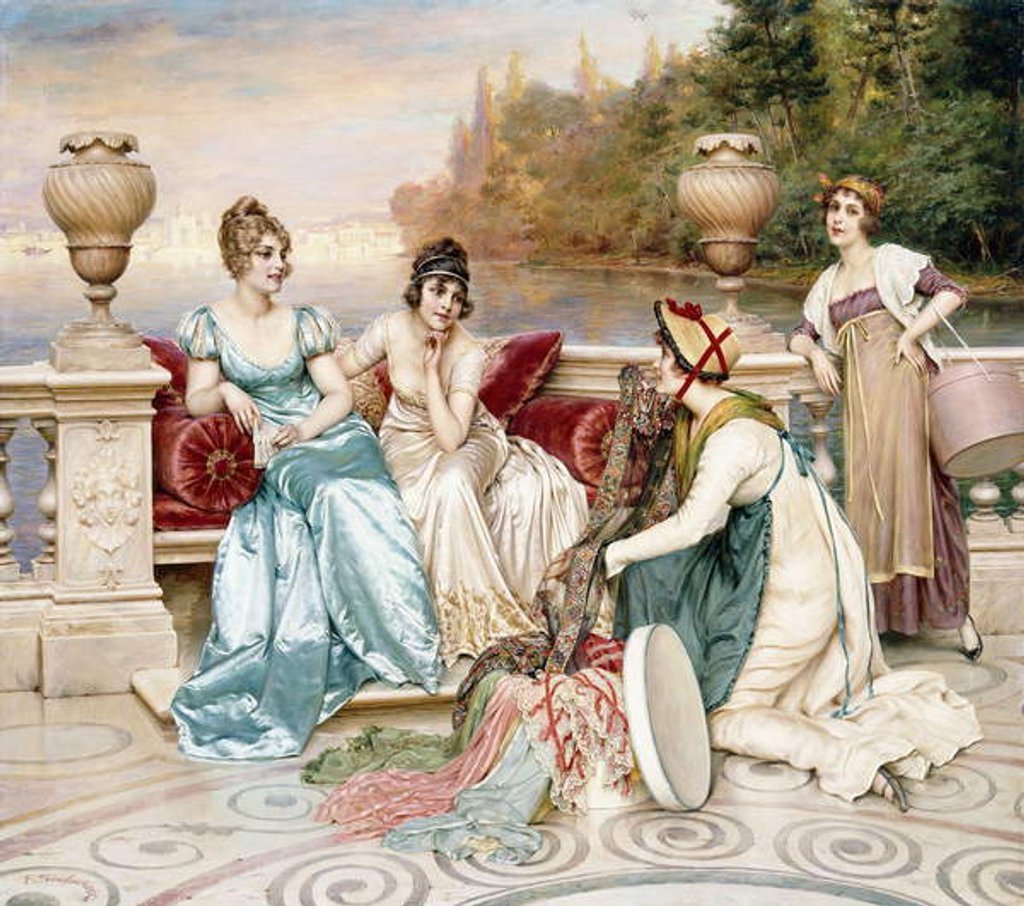 Detail of A Selection of Silk and Satin by Joseph Frederick Charles Soulacroix