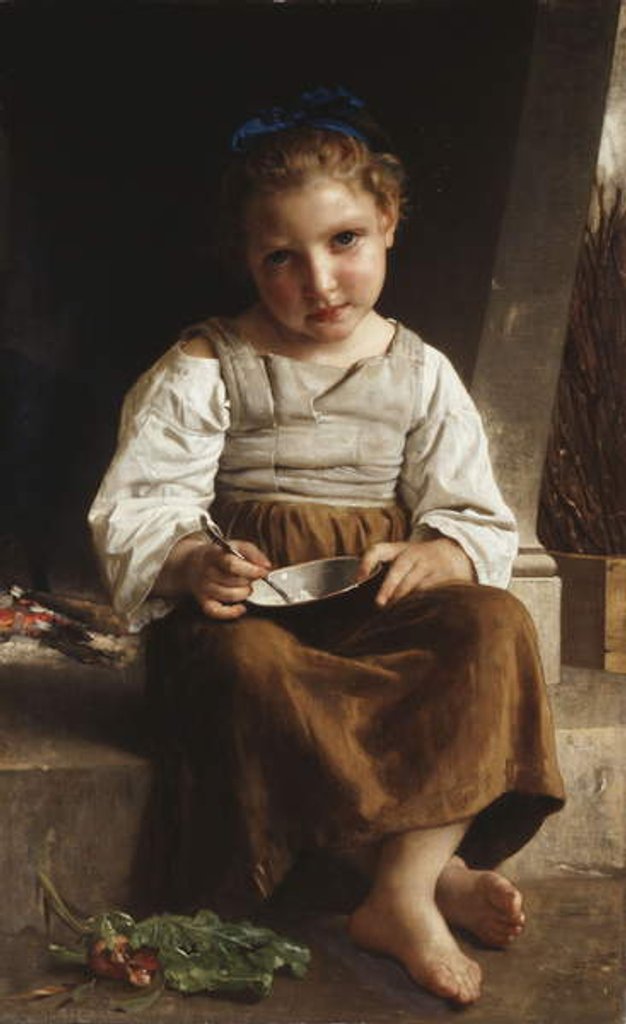 Detail of Gruel, 1872 by William-Adolphe Bouguereau