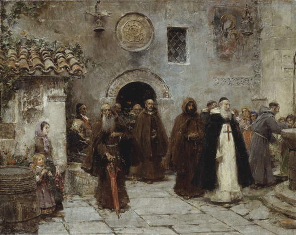 Detail of The Procession by Jose Benlliure y Gil
