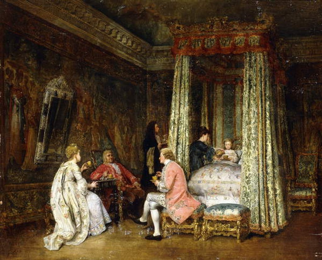 Detail of In the Prince's Chamber, 1872 by Ignacio Leon y Escosura